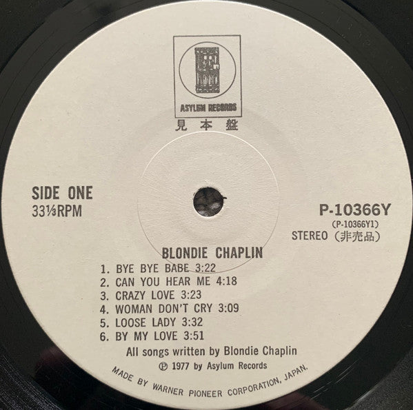 Blondie Chaplin