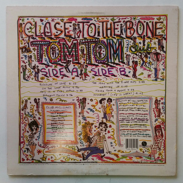 Master Release: Close To The Bone by Tom Tom Club