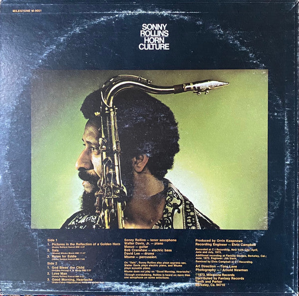 Release: Horn Culture-Vinyl-US-1973-M-9051-16245423