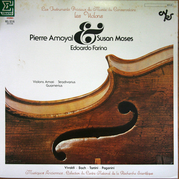 Release: Les Instruments Précieux Du Musée Du Conservatoire - Vol.2 - Les Violons-Vinyl-Japan-1984-REL-3216-15416650