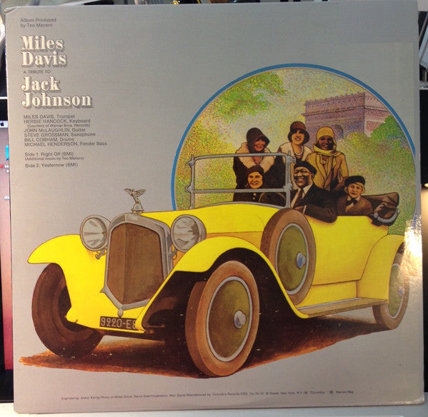 Master Release: Jack Johnson (Original Soundtrack Recording) by Miles Davis