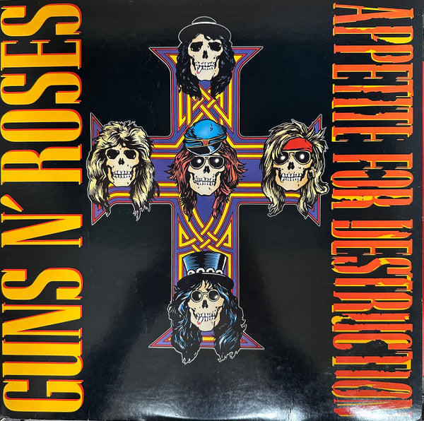 Release: Appetite For Destruction-Vinyl-US-1987-GHS 24148, GHS 24148-33828483
