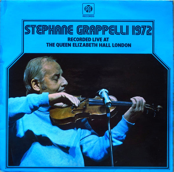 Stéphane Grappelli 1972 (Recorded Live At The Queen Elizabeth Hall London)