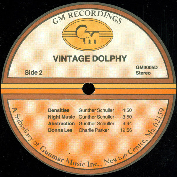 Vintage Dolphy