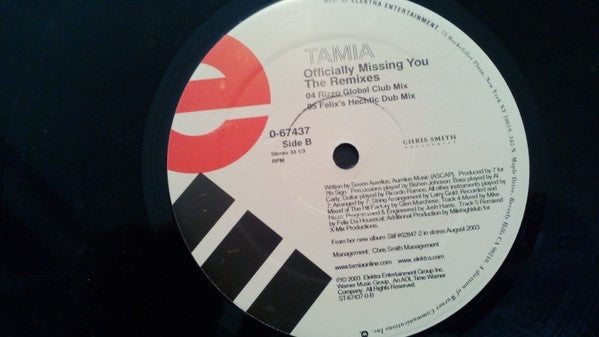Master Release: Officially Missing You by Tamia