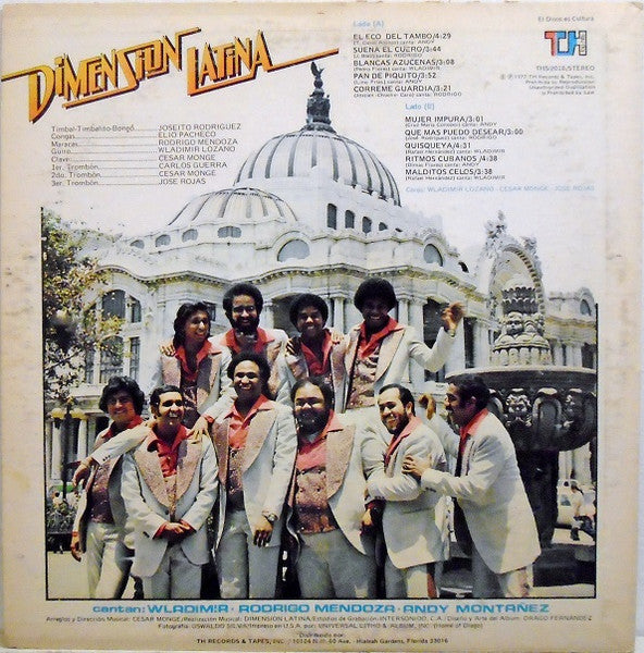 Release: Los Generales de la Salsa-Vinyl-US-1977-THS-2018-3972115