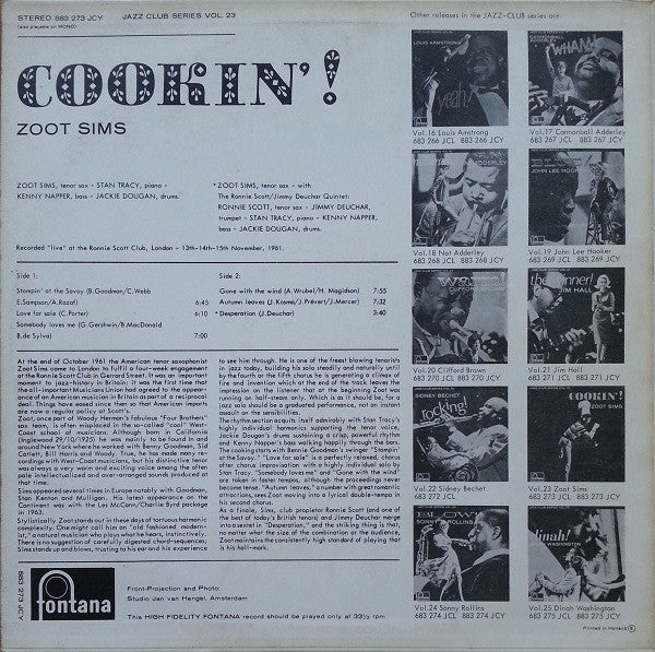 Release: Cookin'!-Vinyl-Netherlands-1965-883 273 JCY, 683 273-4253472