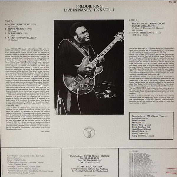 Release: Live In Nancy, 1975  Vol. 1-Vinyl-France-1989-FC 126-3334975