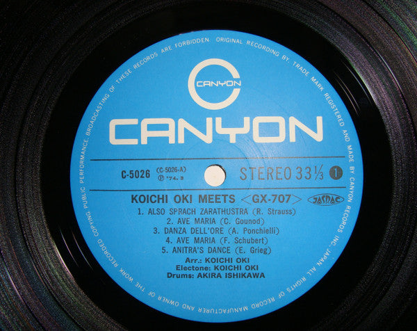 Koichi Oki Meets [GX-707] = 沖浩一とエレクトーン＜GX-707＞の世界　甦えるクラシック