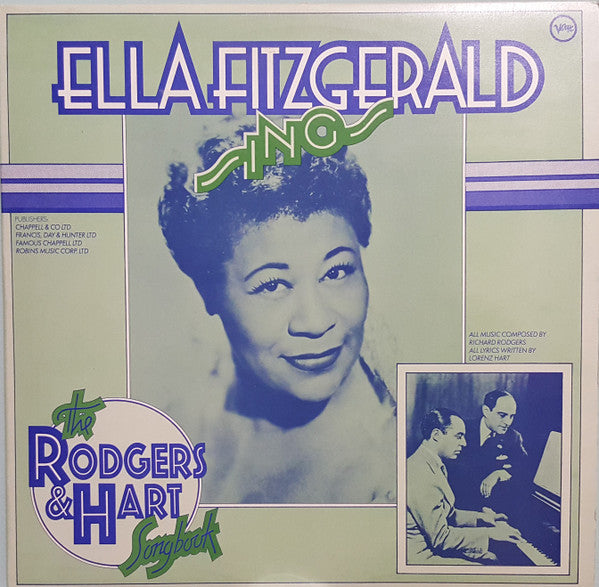 Release: Ella Fitzgerald Sings The Rodgers And Hart Song Book-Vinyl-UK-1975-2683 053, 2352 058, 2352 059-2859288