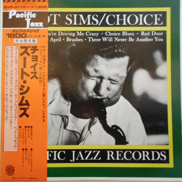 Release: Choice-Vinyl-Japan-1978-GXF 3110(M)-6851983