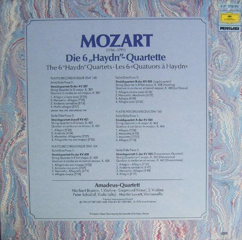 Die 6 "Haydn"-Quartette