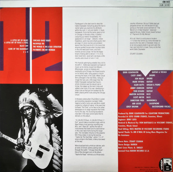 Release: Two Times Nine-Vinyl-France-1981-CRB 1025-3907284
