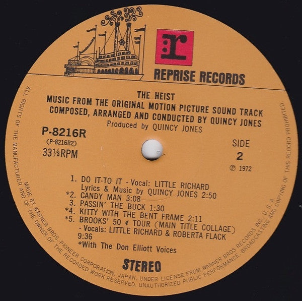The Heist (Music From The Original Motion Picture Sound Track)