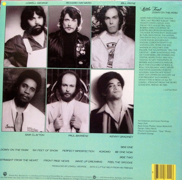 Release: Down On The Farm-Vinyl-US-1979-HS 3345-1468819