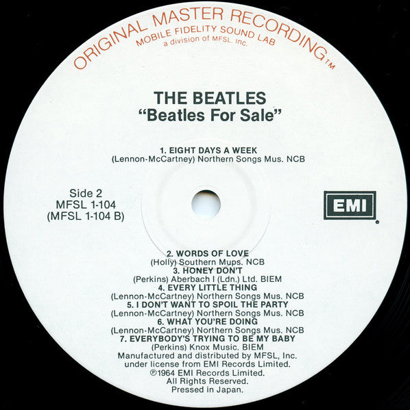 Beatles For Sale