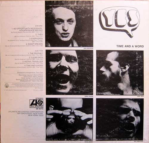 Release: Time And A Word-Vinyl-US-1970-SD 8273-5612579