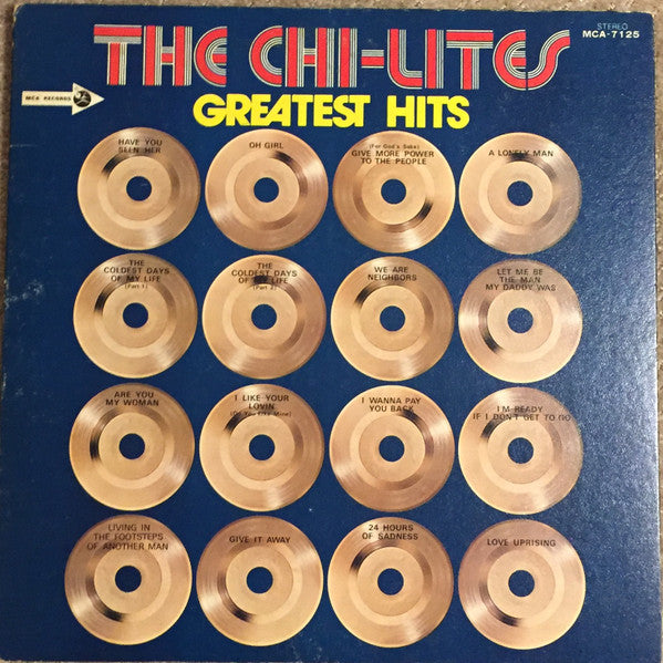 Release: The Chi-Lites Greatest Hits-Vinyl-Japan-1973-MCA-7125-8662247