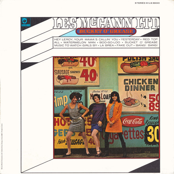 Master Release: Bucket O' Grease by Les McCann Ltd.