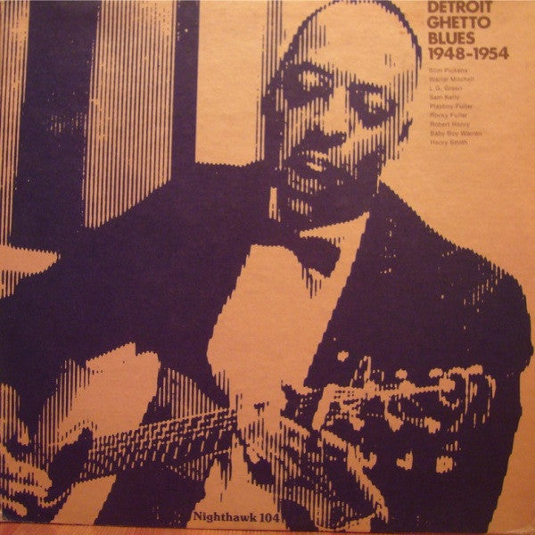 Release: Detroit Ghetto Blues 1948-1954-Vinyl-US-1976-104-2166302