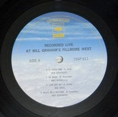 Live At Bill Graham's Fillmore West