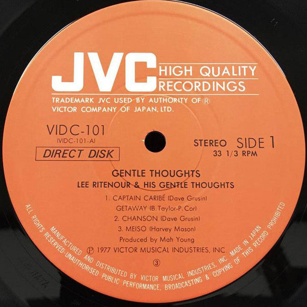 Lee Ritenour & His Gentle Thoughts TAKE-2