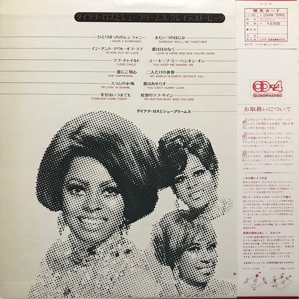 Master Release: Diana Ross & The Supremes Greatest Hits by The Supremes