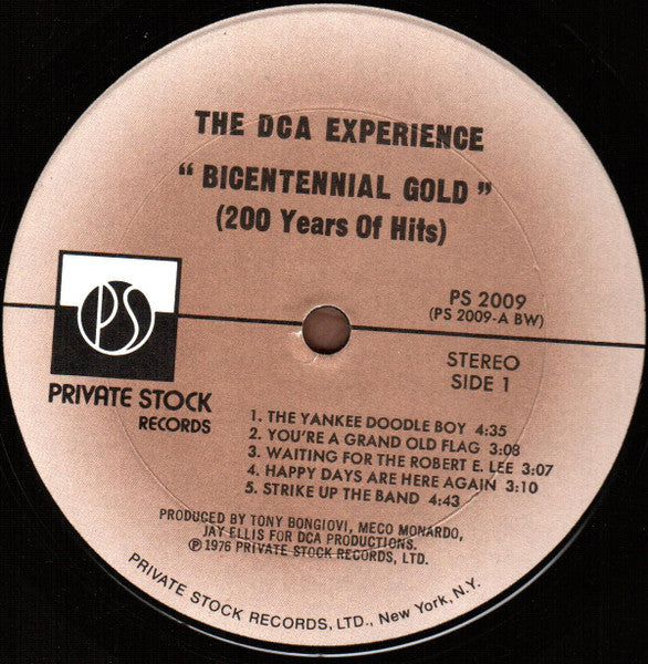Master Release: Bicentennial Gold (200 Years Of Hits) by The DCA Experience