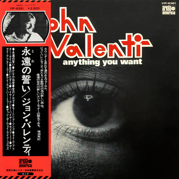 Master Release: Anything You Want by John Valenti