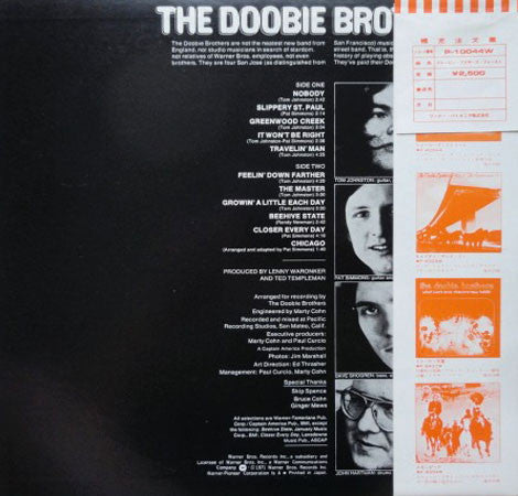 Master Release: The Doobie Brothers by The Doobie Brothers