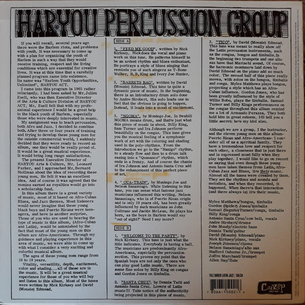 Master Release: The Har-You Percussion Group by The Har-You Percussion Group