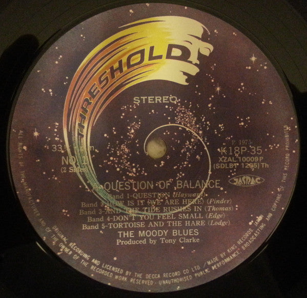 Release: A Question Of Balance-Vinyl-Japan-1981-K18P-35-8247205