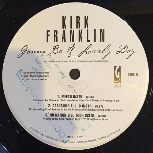 Master Release: Gonna Be A Lovely Day by Kirk Franklin