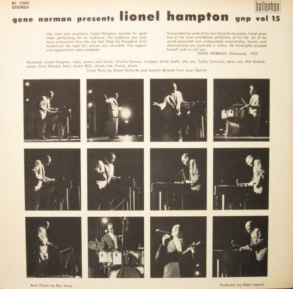 Release: Lionel Hampton With The Just Jazz All Stars-Vinyl-Germany-1973-BI 1564-2751806