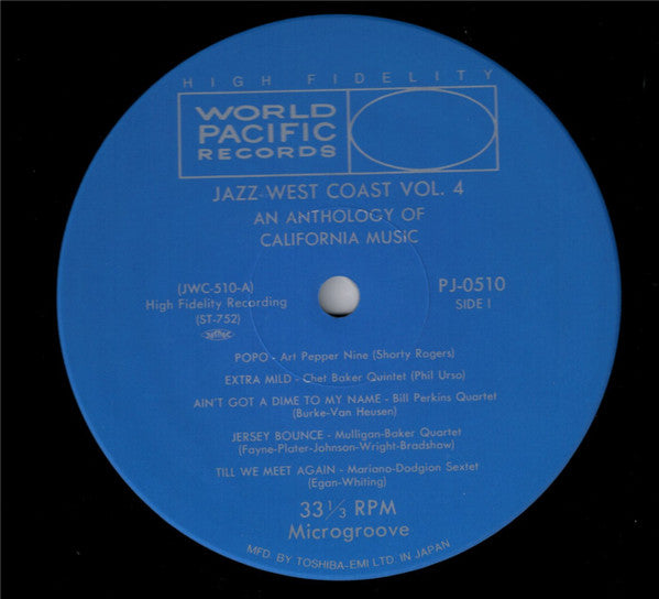 Jazz West Coast  Volume N° 4