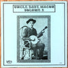 Uncle Dave Macon - Volume 2 (Vinyl, LP, Compilation)