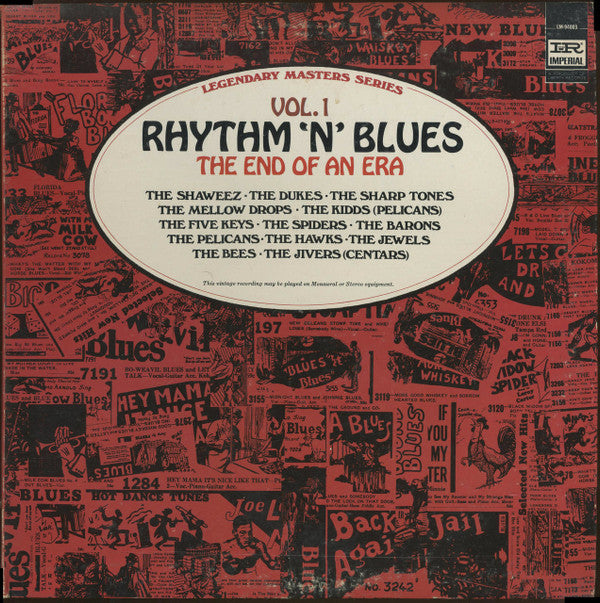 Release: Rhythm 'N' Blues Volume 1: The End Of An Era-Vinyl-US-1968-LM-94003-3803792