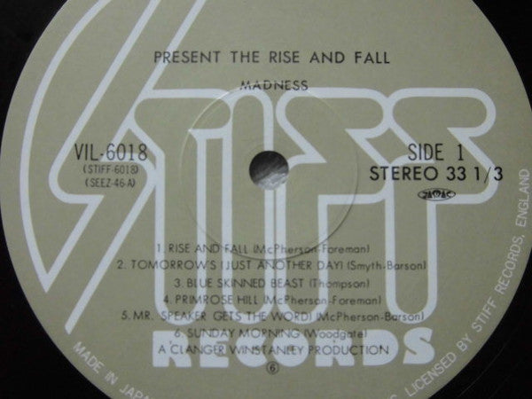 Release: The Rise & Fall-Vinyl-Japan-1982-SEEZ-46, VIL-6018-3625689
