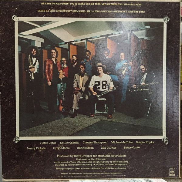 Release: We Came To Play-Vinyl-Japan-1978-25AP 972-5275454