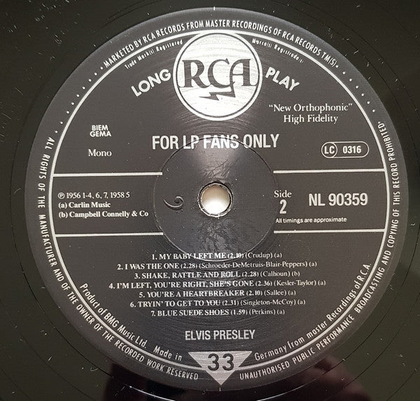 For LP Fans Only