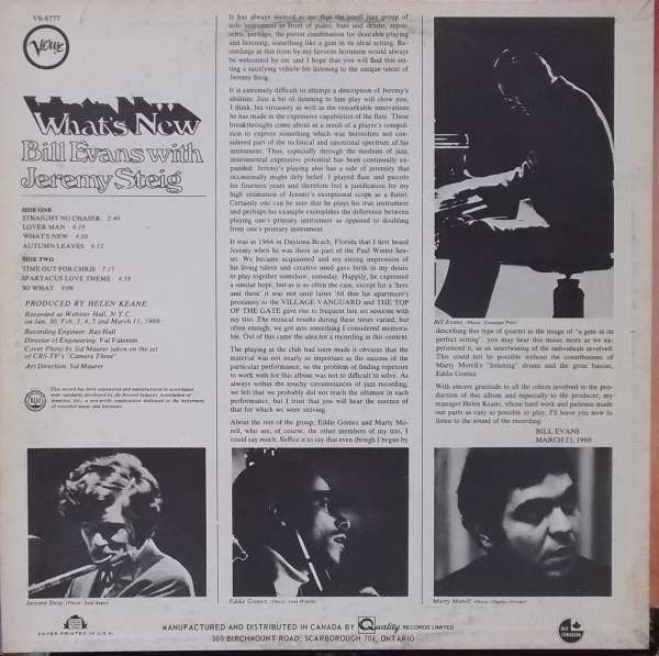 Release: What's New-Vinyl-Canada-1969-V6-8777-3569273