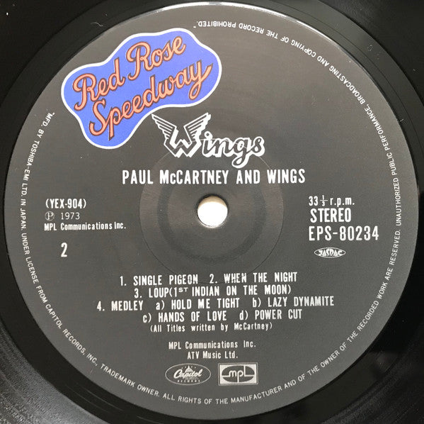 Red Rose Speedway