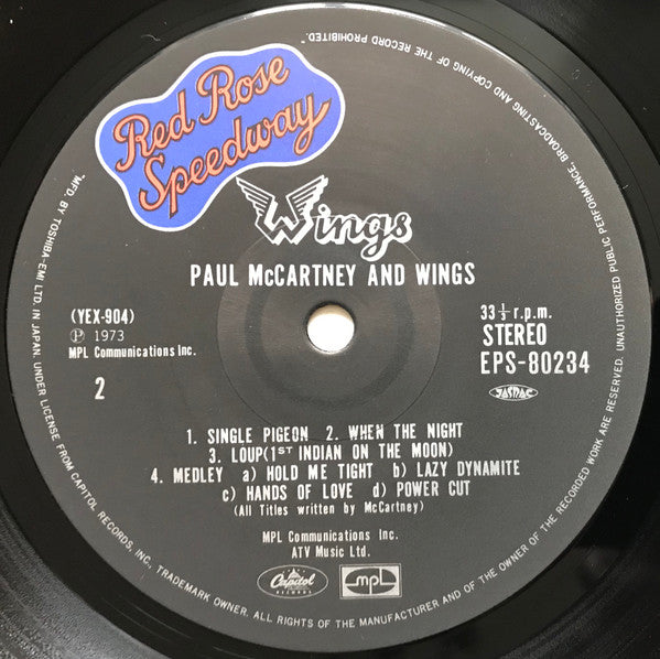 Red Rose Speedway
