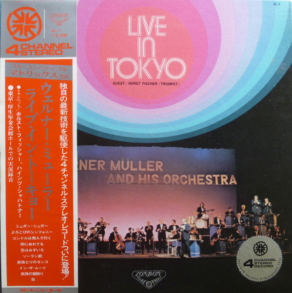 Release: Werner Müller Live In Tokyo-Vinyl-Japan-1971-4L-1-9400820