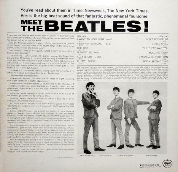 Release: Meet The Beatles!-Vinyl-Japan-1974-AP-80011-5907966
