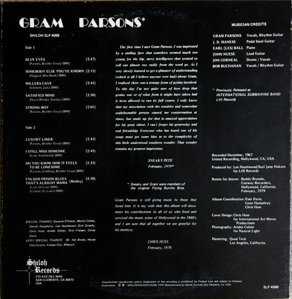 Gram Parsons