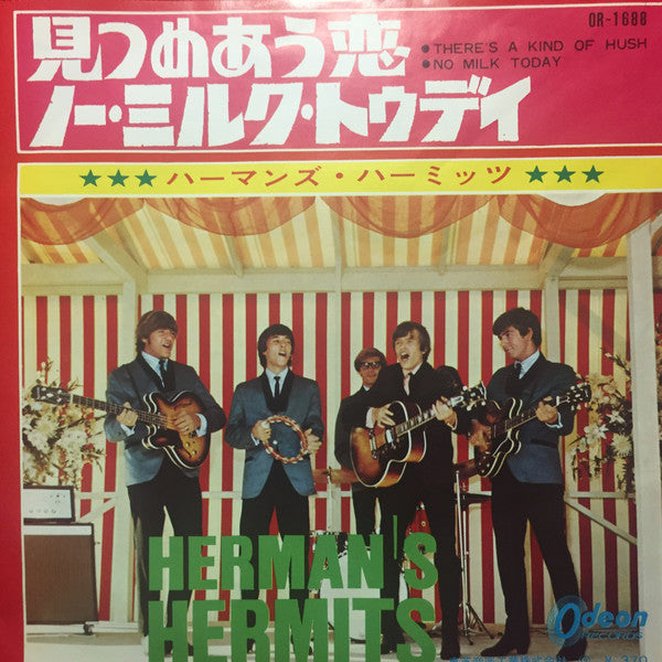 Release: There's A Kind Of Hush / No Milk Today-Vinyl-Japan-1967-OR-1688-8284603