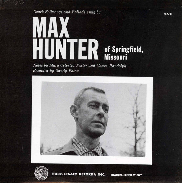 Release: Ozark Folksongs And Ballads-Vinyl-US-1963-FSA-11-4156841