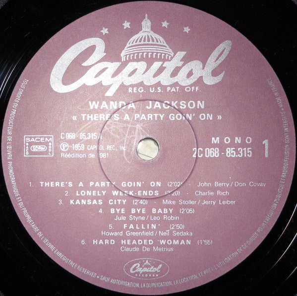 Master Release: There's A Party Goin' On by Wanda Jackson