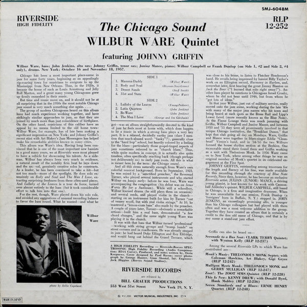 Master Release: The Chicago Sound by Wilbur Ware Quintet